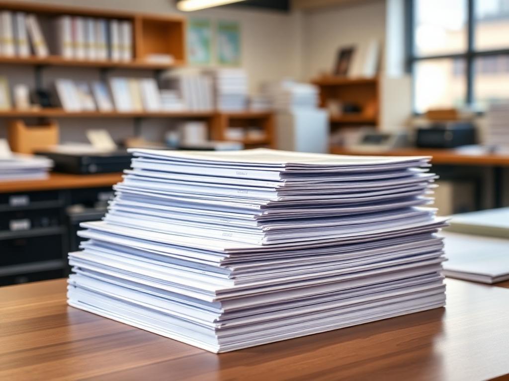 Documentos, fotocópias e digitalização