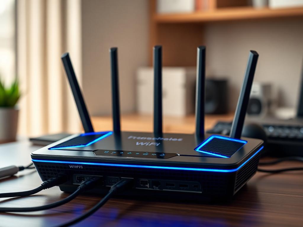 Configuração de routers e Wi-Fi